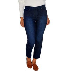 NWT‎ DENNIS BASSO STRAIGHT LEG ANKLE JEANS 26W